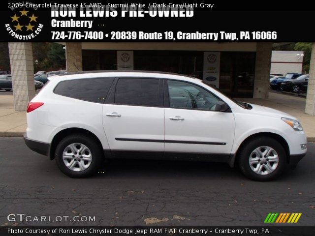 2009 Chevrolet Traverse LS AWD in Summit White