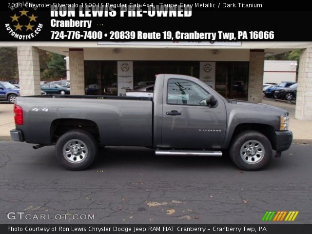 2011 Chevrolet Silverado 1500 LS Regular Cab 4x4 in Taupe Gray Metallic