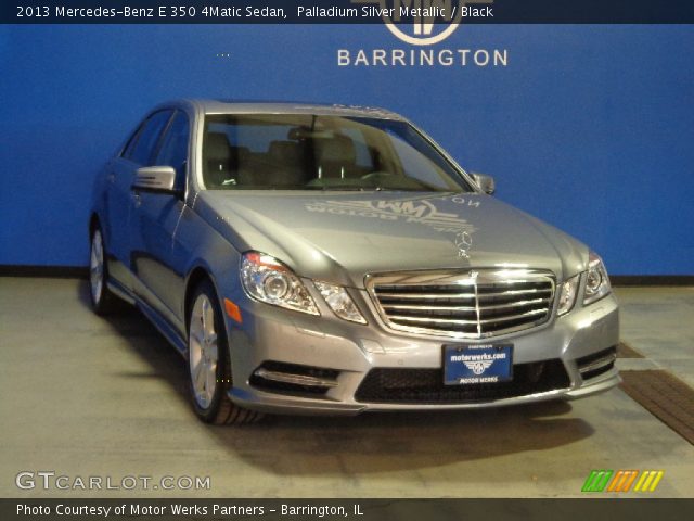 2013 Mercedes-Benz E 350 4Matic Sedan in Palladium Silver Metallic