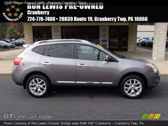 2012 Nissan Rogue S AWD in Platinum Graphite