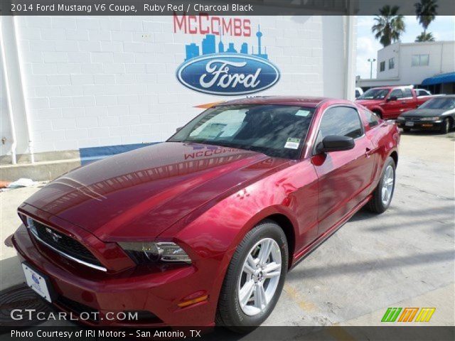 2014 Ford Mustang V6 Coupe in Ruby Red