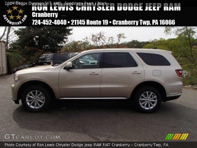 2014 Dodge Durango SXT AWD in Sandstone Pearl