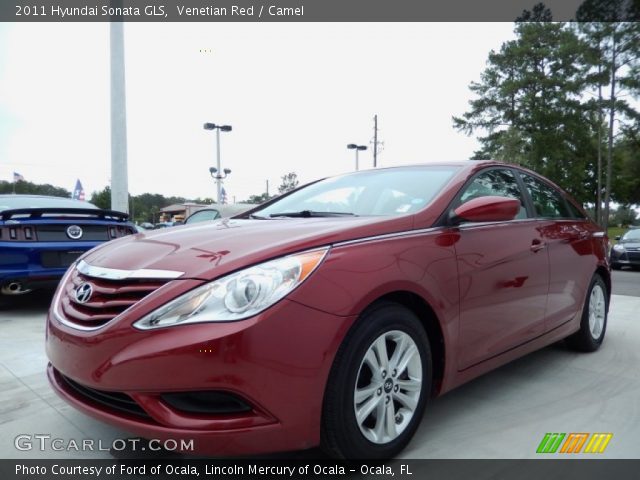 2011 Hyundai Sonata GLS in Venetian Red