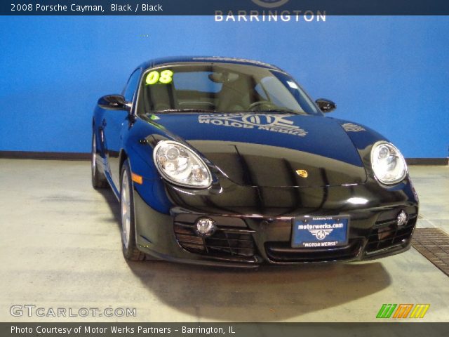 2008 Porsche Cayman  in Black