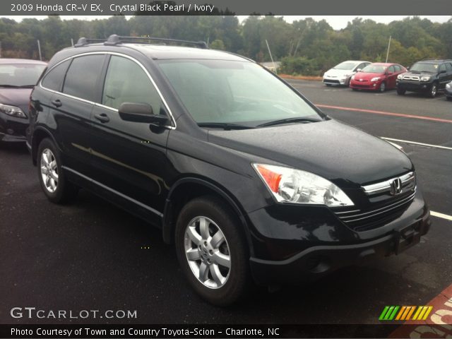 2009 Honda CR-V EX in Crystal Black Pearl