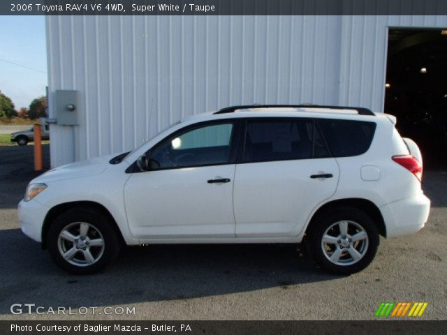 2006 Toyota RAV4 V6 4WD in Super White