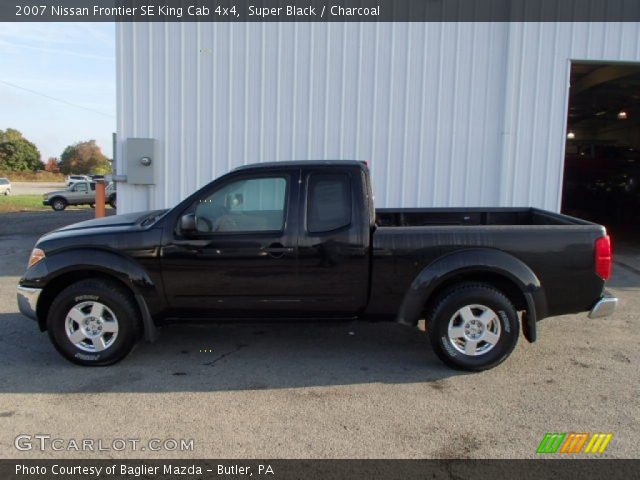2007 Nissan Frontier SE King Cab 4x4 in Super Black