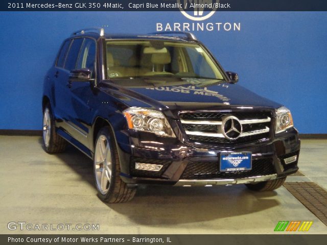 2011 Mercedes-Benz GLK 350 4Matic in Capri Blue Metallic