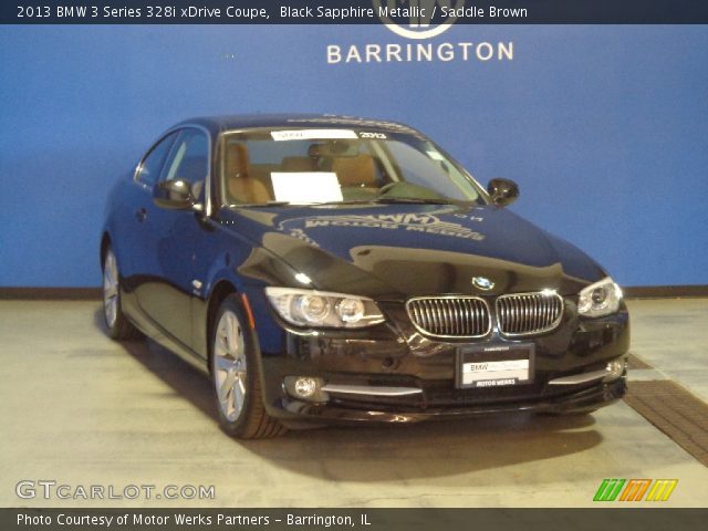 2013 BMW 3 Series 328i xDrive Coupe in Black Sapphire Metallic