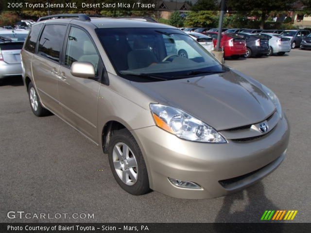 2006 Toyota Sienna XLE in Desert Sand Mica