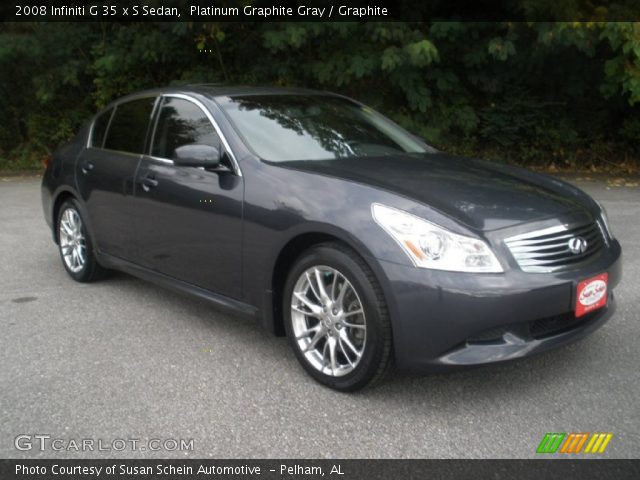 2008 Infiniti G 35 x S Sedan in Platinum Graphite Gray