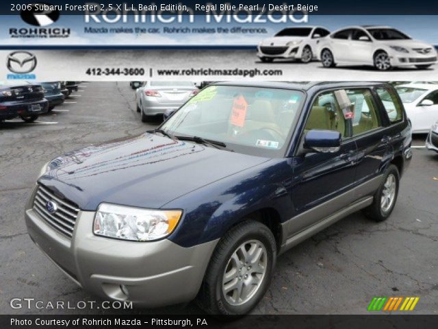2006 Subaru Forester 2.5 X L.L.Bean Edition in Regal Blue Pearl