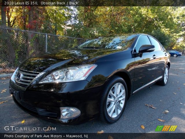 2010 Lexus ES 350 in Obsidian Black