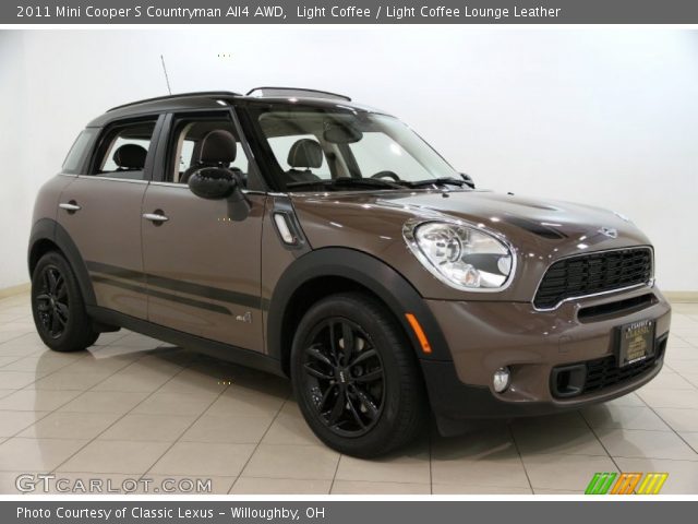 2011 Mini Cooper S Countryman All4 AWD in Light Coffee