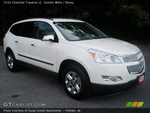 2010 Chevrolet Traverse LS in Summit White