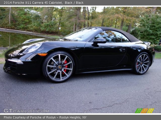 2014 Porsche 911 Carrera 4S Cabriolet in Black