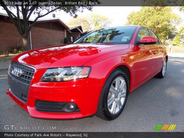 2011 Audi A4 2.0T quattro Sedan in Brilliant Red