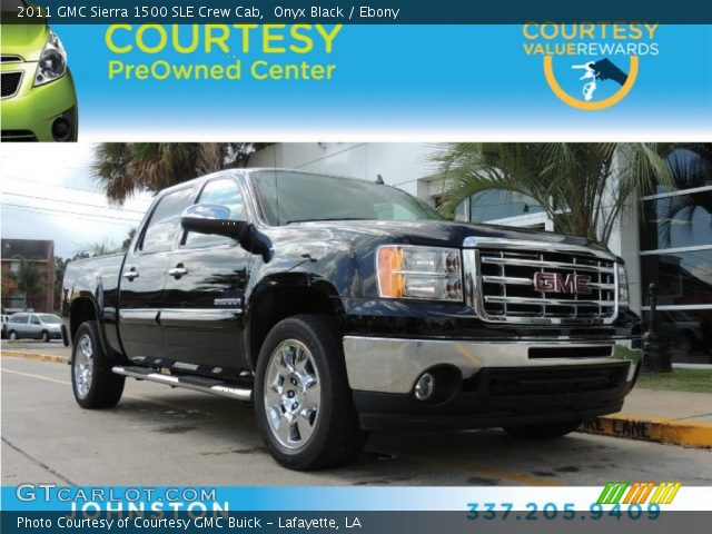 2011 GMC Sierra 1500 SLE Crew Cab in Onyx Black