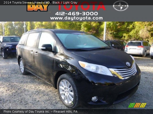 2014 Toyota Sienna Limited AWD in Black