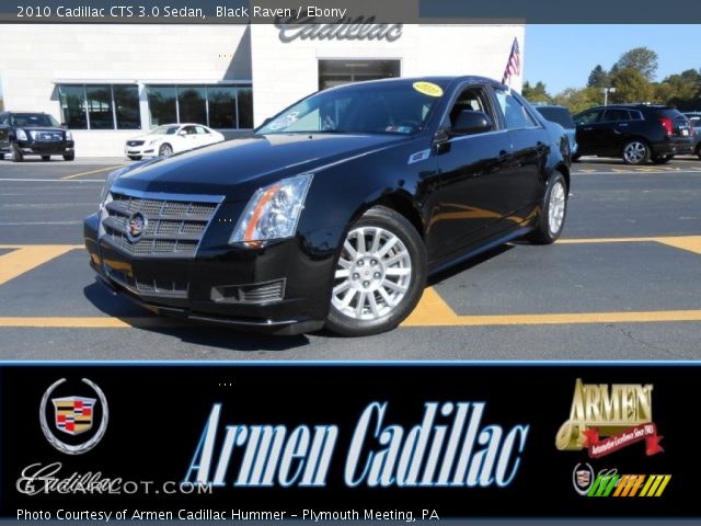 2010 Cadillac CTS 3.0 Sedan in Black Raven
