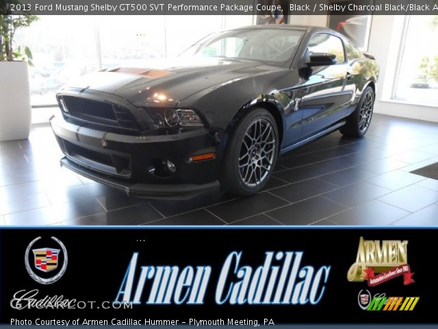 2013 Ford Mustang Shelby GT500 SVT Performance Package Coupe in Black