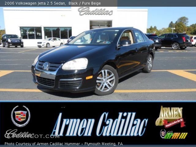 2006 Volkswagen Jetta 2.5 Sedan in Black