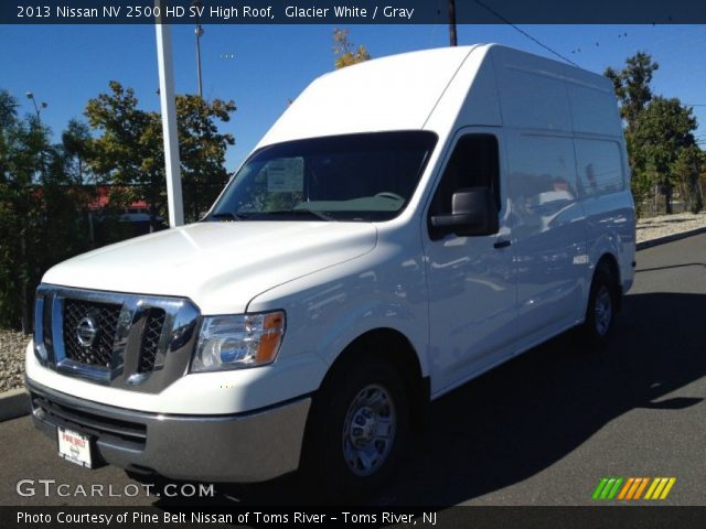 2013 Nissan NV 2500 HD SV High Roof in Glacier White