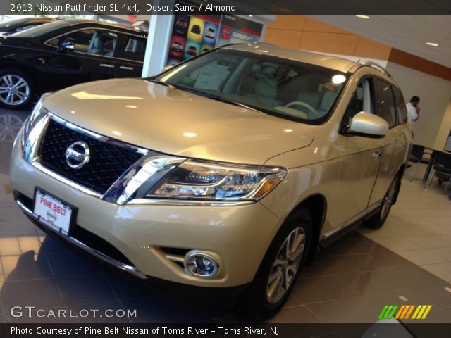 2013 Nissan Pathfinder SL 4x4 in Desert Sand