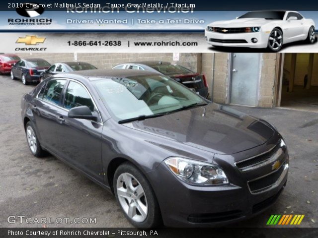 2010 Chevrolet Malibu LS Sedan in Taupe Gray Metallic