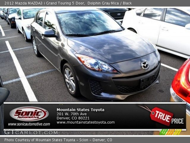 2012 Mazda MAZDA3 i Grand Touring 5 Door in Dolphin Gray Mica