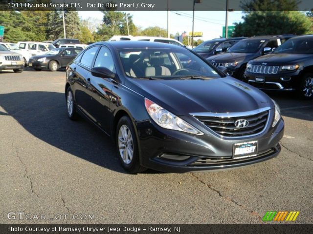 2011 Hyundai Sonata GLS in Pacific Blue Pearl