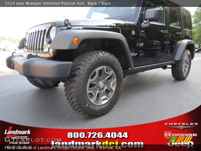 2014 Jeep Wrangler Unlimited Rubicon 4x4 in Black