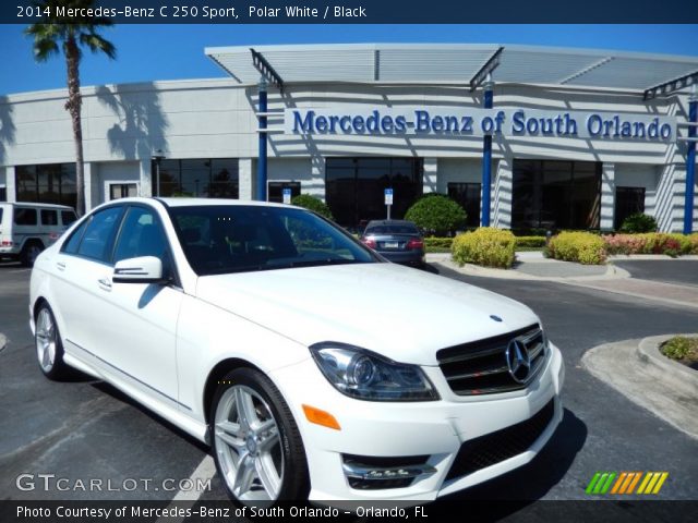 2014 Mercedes-Benz C 250 Sport in Polar White