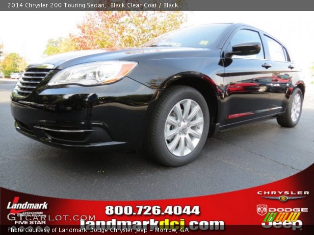 2014 Chrysler 200 Touring Sedan in Black Clear Coat