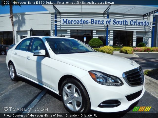 2014 Mercedes-Benz E 350 Sedan in Polar White