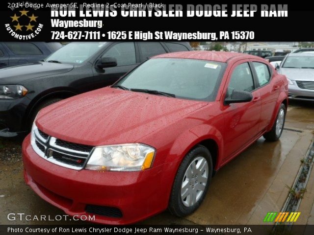 2014 Dodge Avenger SE in Redline 2-Coat Pearl