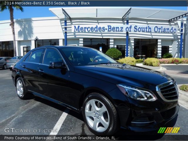 2014 Mercedes-Benz E 350 Sedan in Black