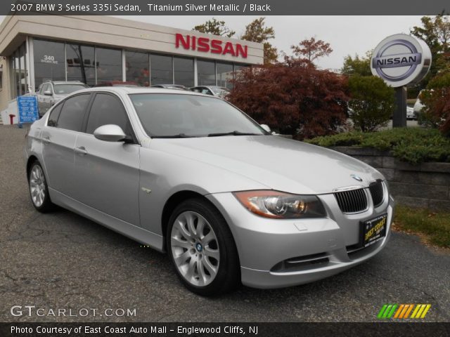 2007 BMW 3 Series 335i Sedan in Titanium Silver Metallic