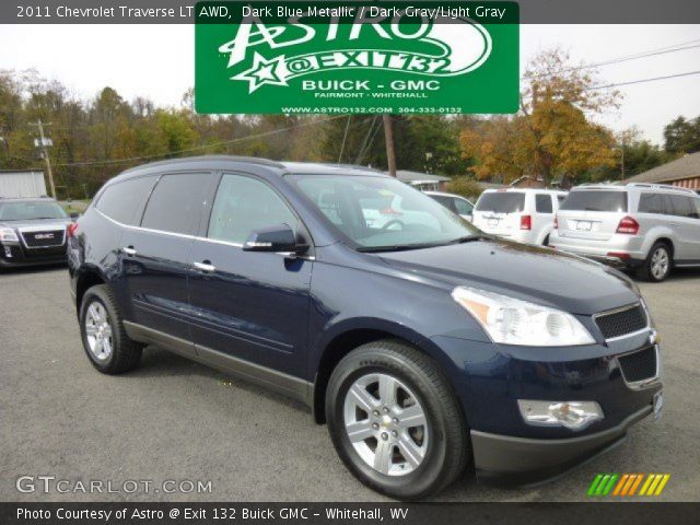 2011 Chevrolet Traverse LT AWD in Dark Blue Metallic