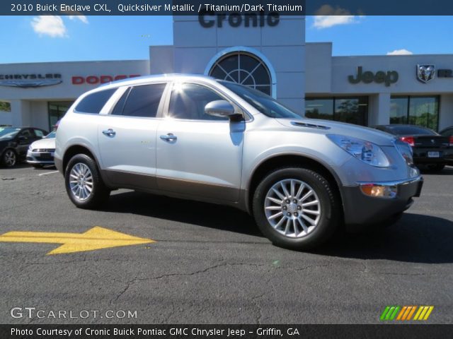 2010 Buick Enclave CXL in Quicksilver Metallic