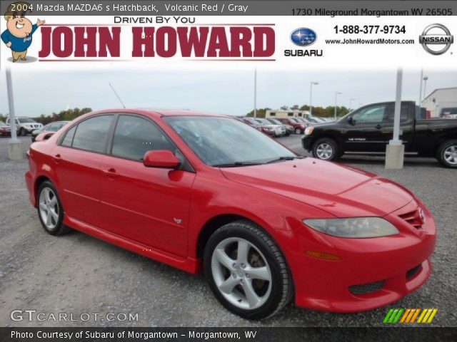 2004 Mazda MAZDA6 s Hatchback in Volcanic Red