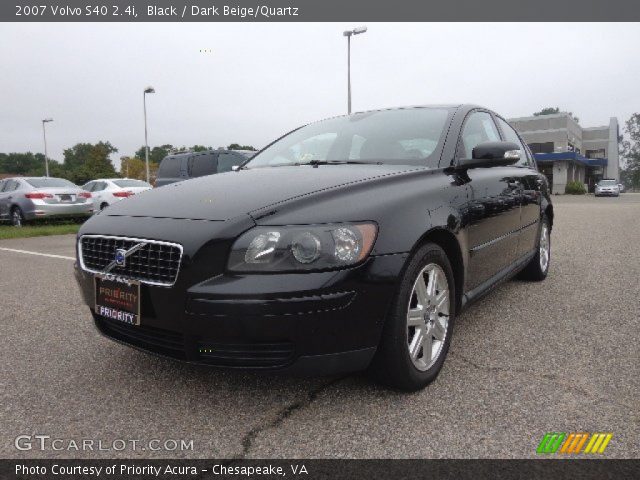 2007 Volvo S40 2.4i in Black