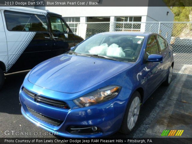 2013 Dodge Dart SXT in Blue Streak Pearl Coat