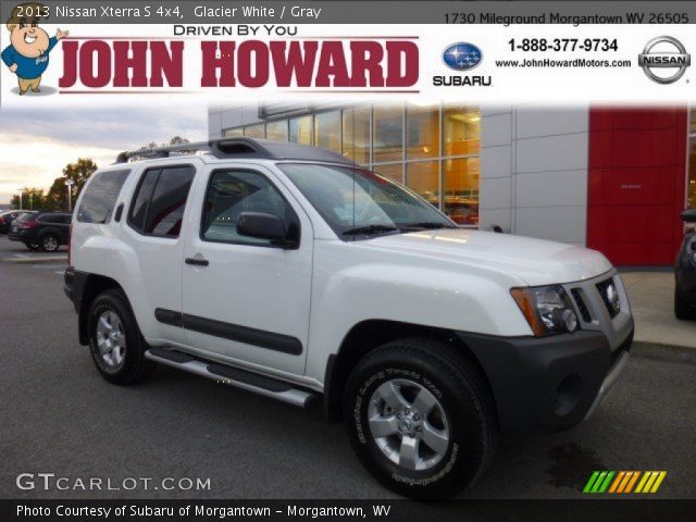 2013 Nissan Xterra S 4x4 in Glacier White