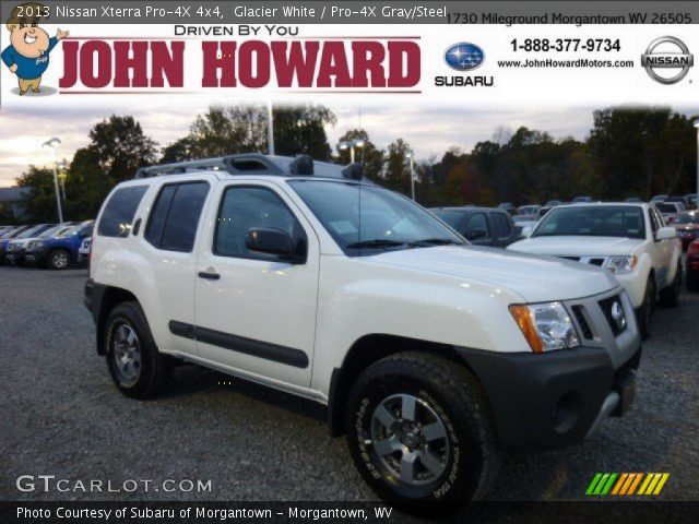 2013 Nissan Xterra Pro-4X 4x4 in Glacier White
