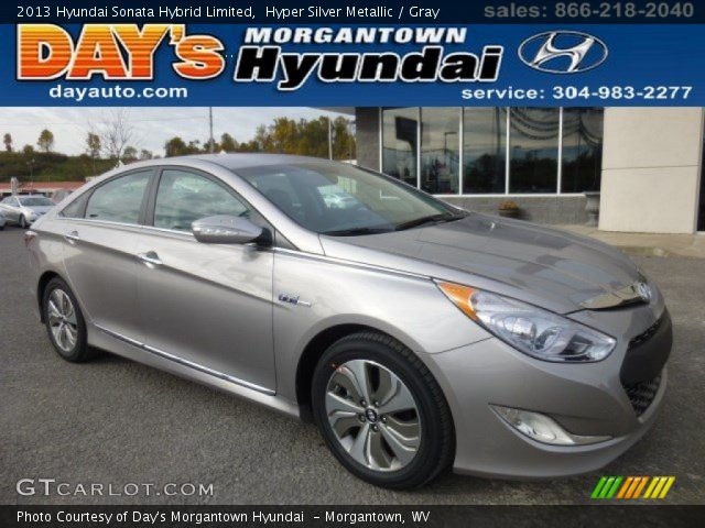 2013 Hyundai Sonata Hybrid Limited in Hyper Silver Metallic
