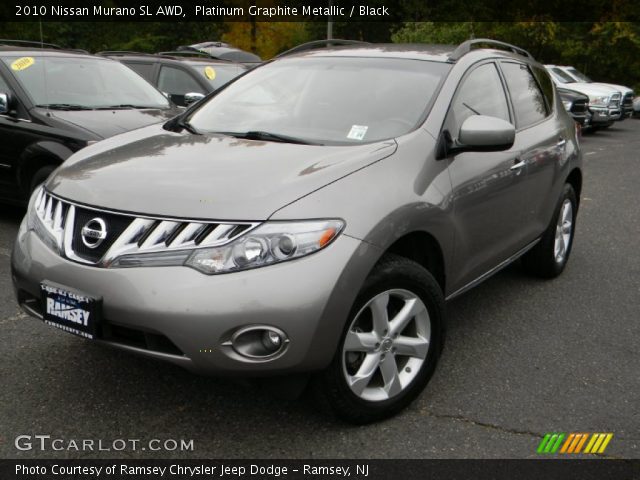 2010 Nissan Murano SL AWD in Platinum Graphite Metallic
