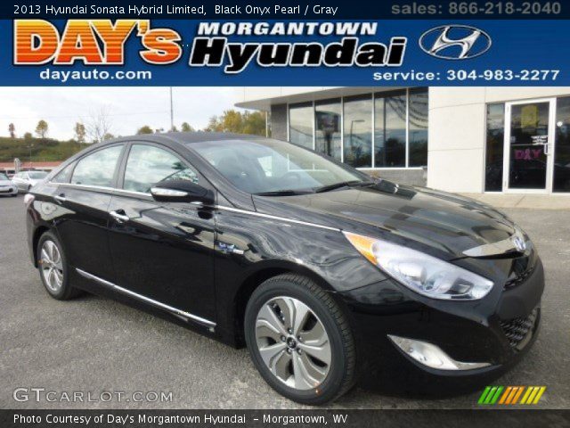 2013 Hyundai Sonata Hybrid Limited in Black Onyx Pearl