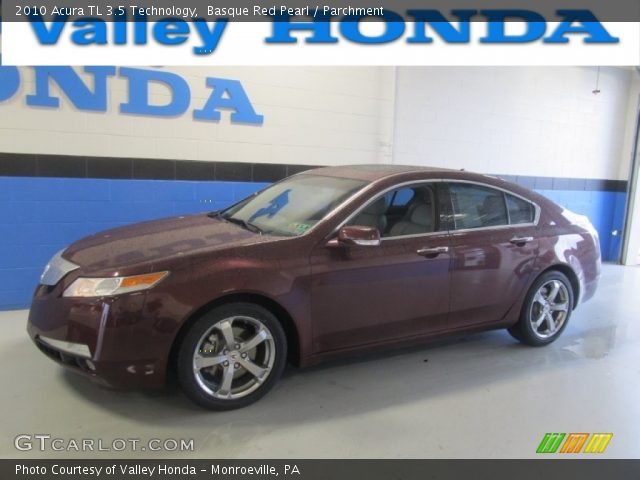 2010 Acura TL 3.5 Technology in Basque Red Pearl