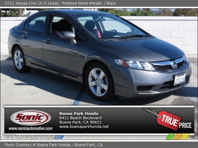 2011 Honda Civic LX-S Sedan in Polished Metal Metallic